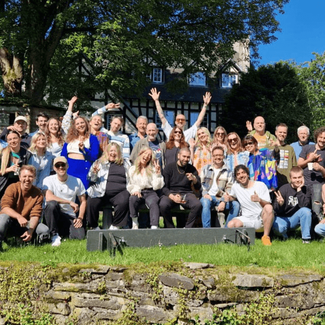 Group photo from the 2024 Belgium Eurovision writing camp